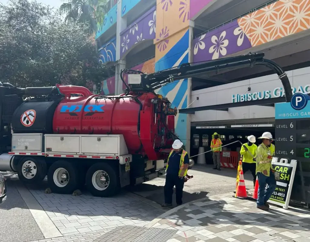 Hydro excavation services in West Palm Beach, FL